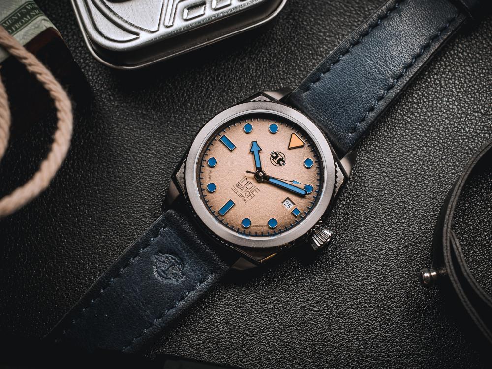 Indie Watch Zillertal Automatik Uhr, Braun, 40 mm, 163K