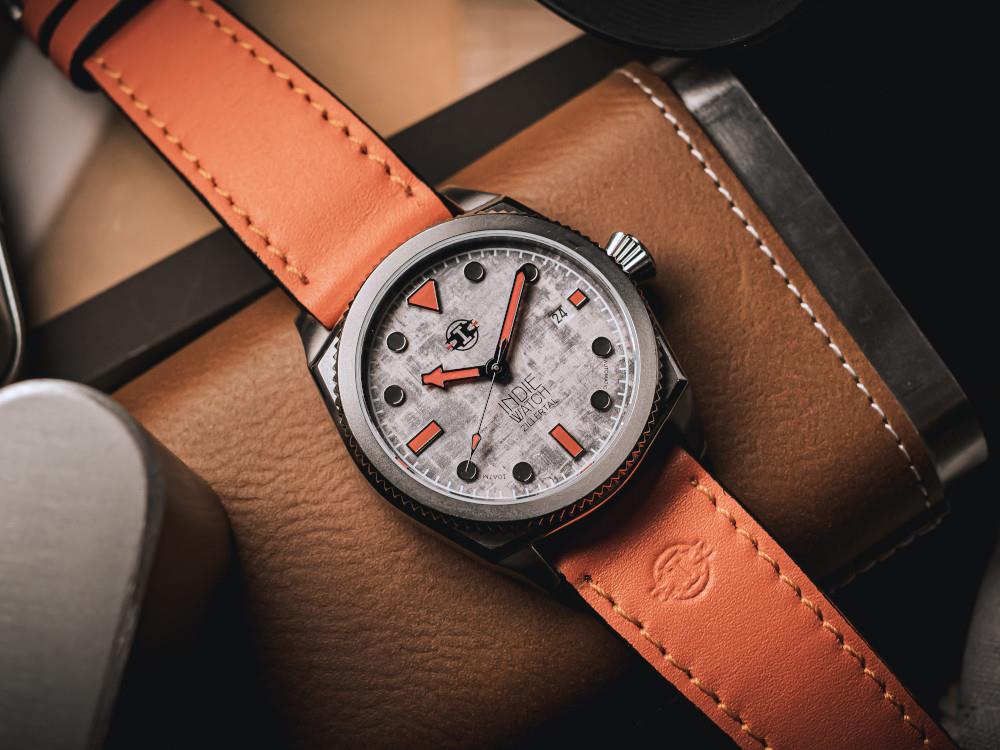 Indie Watch Zillertal Automatik Uhr, Grau, 40 mm, 163X