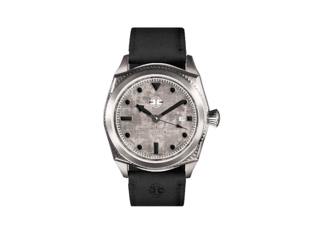 Indie Watch Zillertal Automatik Uhr, Grau, 40 mm, 163Z