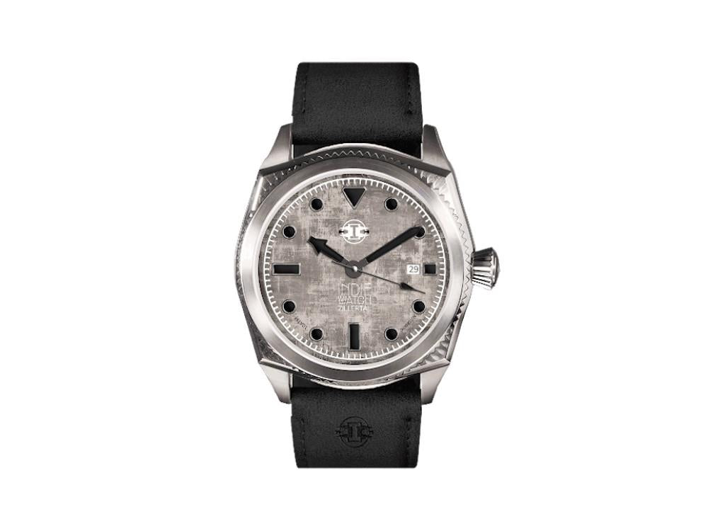 Indie Watch Zillertal Automatik Uhr, Grau, 40 mm, 163Z