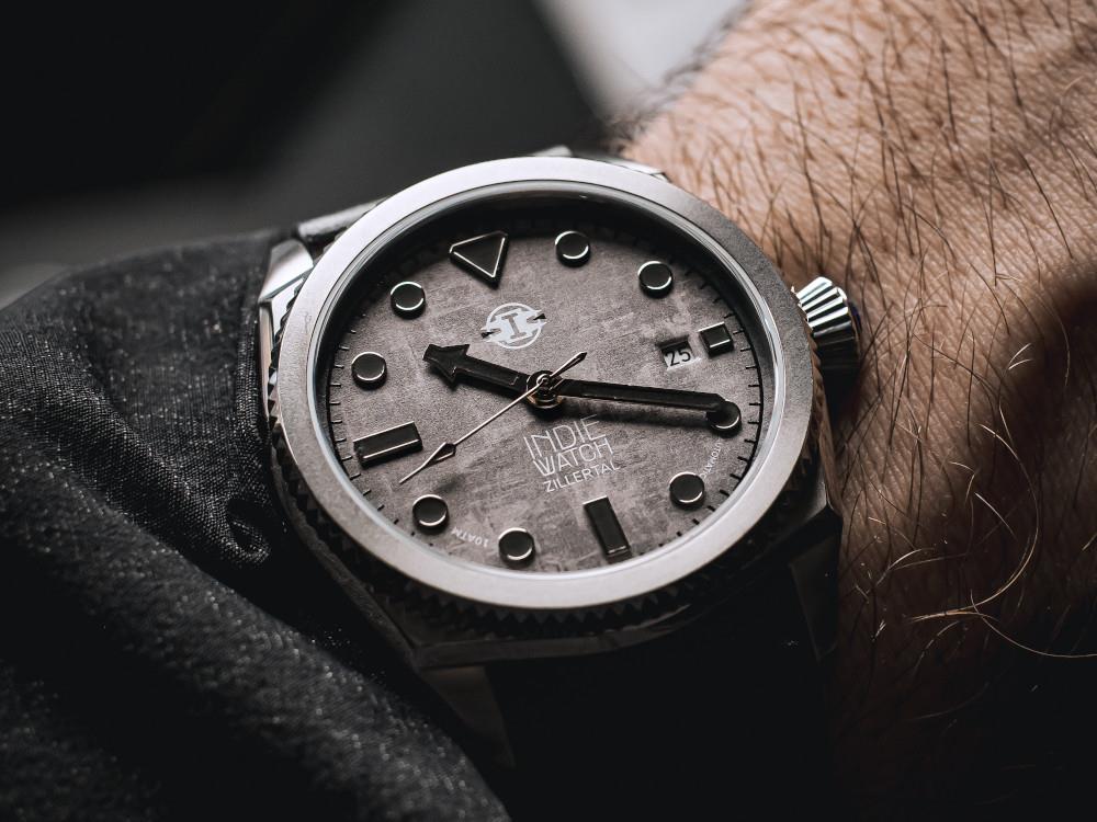 Indie Watch Zillertal Automatik Uhr, Grau, 40 mm, 163Z