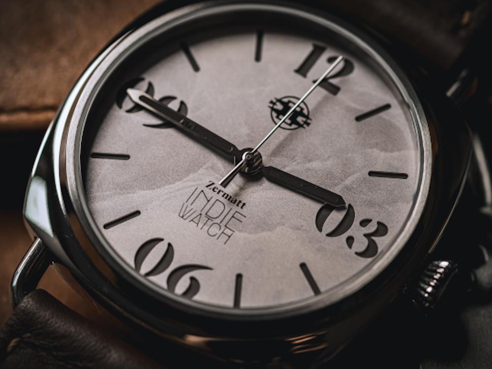 Indie Watch Zermatt Automatik Uhr, Weiss, 44 mm, 31G