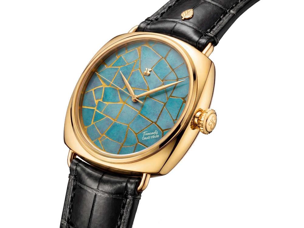 Indie Watch Trencadís Aguamarina Automatik Uhr, 44 mm, TRDISAGM01