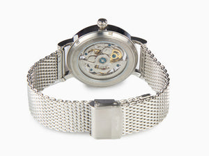 Ingersoll Herald Skeleton Automatik Uhr, 40 mm, Milanaise Stahlband, I00405