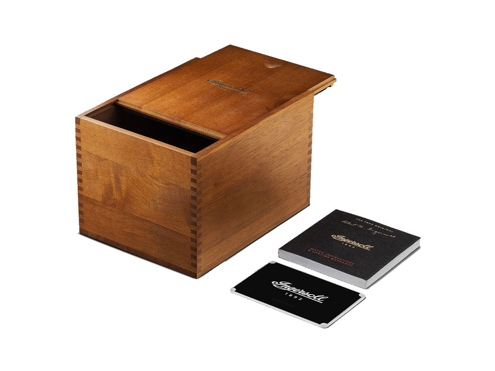 Ingersoll Trenton Quartz Uhr, 44 mm, Schwarz, Chronograph, I03502