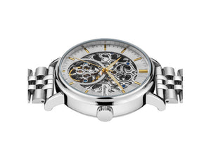 Ingersoll Charles Automatik Uhr, 44 mm, Edelstahl 316L , Silber, I05803
