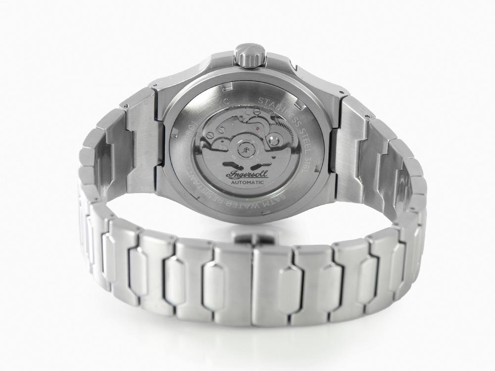 Ingersoll Catalina Automatik Uhr, Edelstahl 316L, 44 mm, Blau, I11801