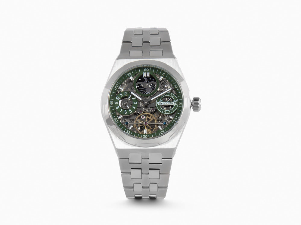Ingersoll 1892 Broadway Automatik Uhr, 43 mm, Grün, I12905