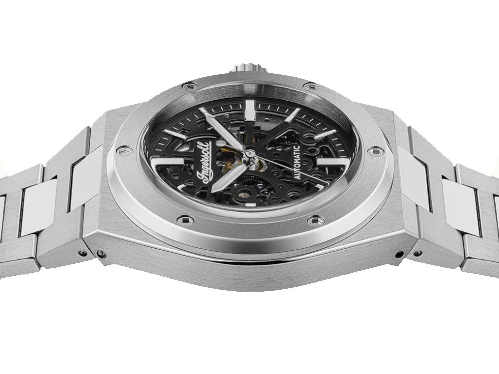 Ingersoll 1892 The Baller Automatik Uhr, 45 mm, Schwarz, I15002