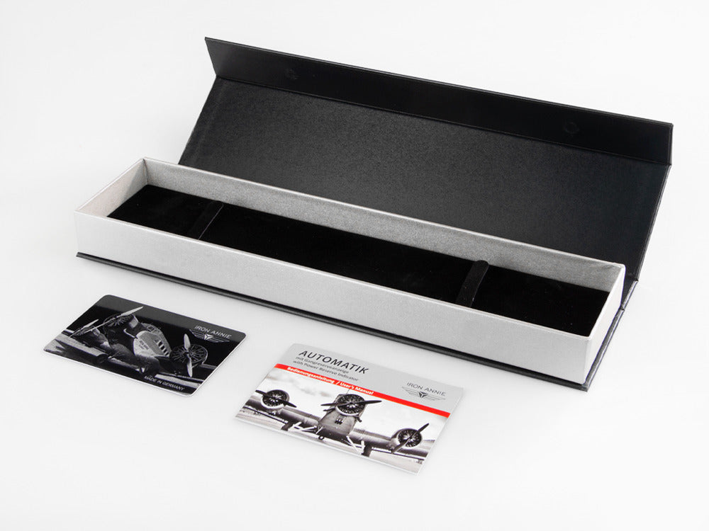 Bauhaus Quartz Uhr, Grün, 41 mm, Tag, 2112-4