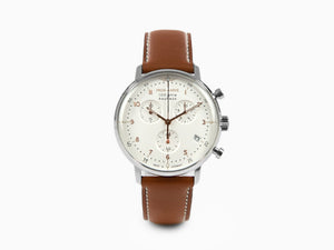 Iron Annie Bauhaus Quartz Uhr, Weiss, 41 mm, Chronograph, Tag, 5096-4