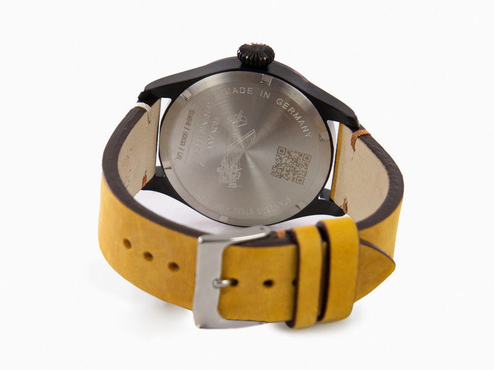 Iron Annie Flight Control Quartz Uhr, Schwarz, 40 mm, GMT, Tag, 5148-2