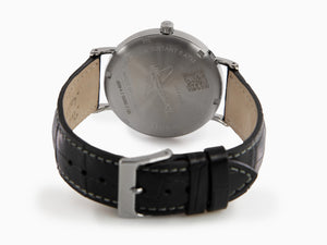 Iron Annie Classic Quartz Uhr, Silber, 41 mm, Tag, Mineral K1, 5938-4