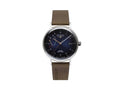 Bauhaus Automatik Uhr, Blau, 41 mm, Tag, 2160-3