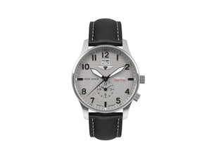 Iron Annie D-Aqui Quartz Uhr, Grau, 42 mm, GMT, Tag, 5646-4