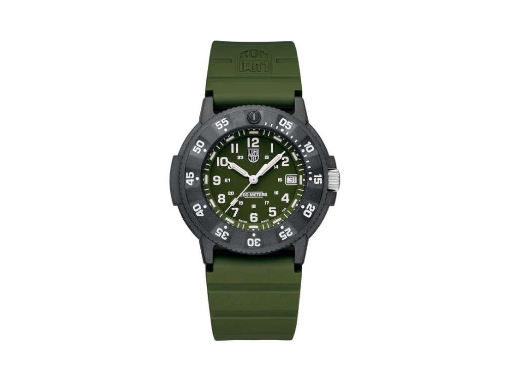 Luminox Sea Navy Seal EVO Quartz Uhr, Grün, CARBONOX™, 43 mm, LX.3013.EVO