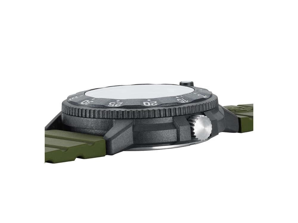 Luminox Sea Navy Seal EVO Quartz Uhr, Grün, CARBONOX™, 43 mm, LX.3013.EVO