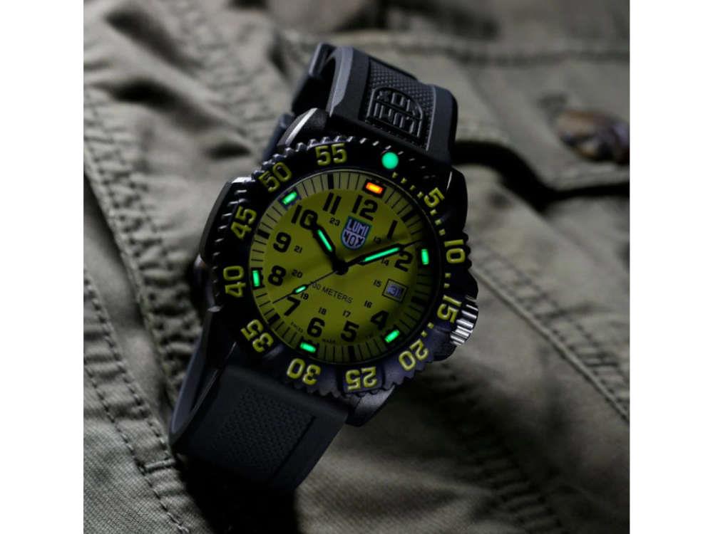 Luminox G-Collection Sea Lion Quartz Uhr, Gelb, CARBONOX™, 43 mm, X2.2055.1