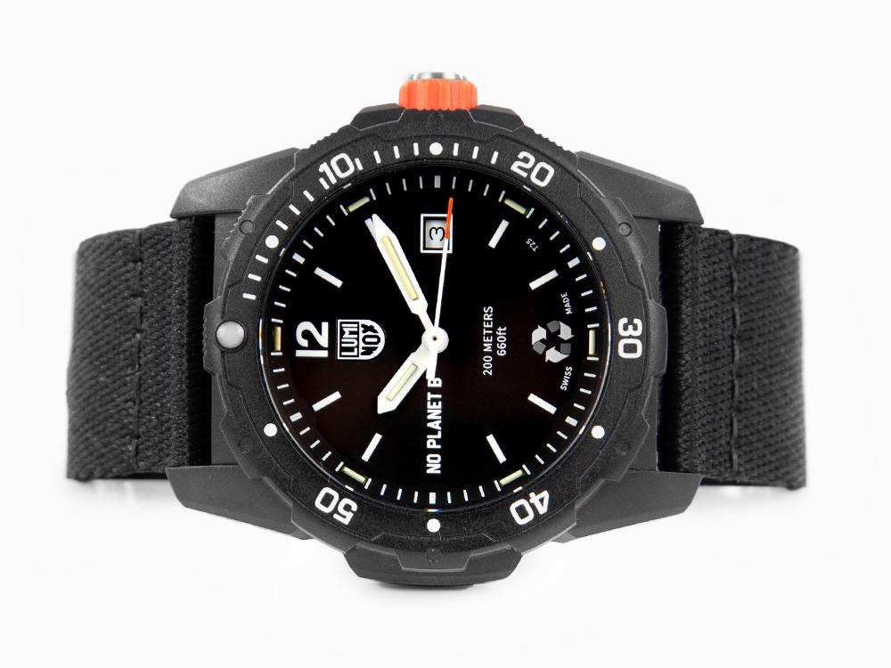 Luminox Bear Grylls No Planet B Quartz Uhr, Schwarz, 42 mm, XB.3722.ECO