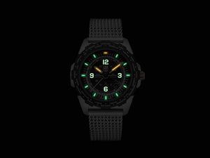 Luminox Bear Grylls Survival GMT Quartz Uhr, Schwarz, 45 mm, 20 atm, XB.3762