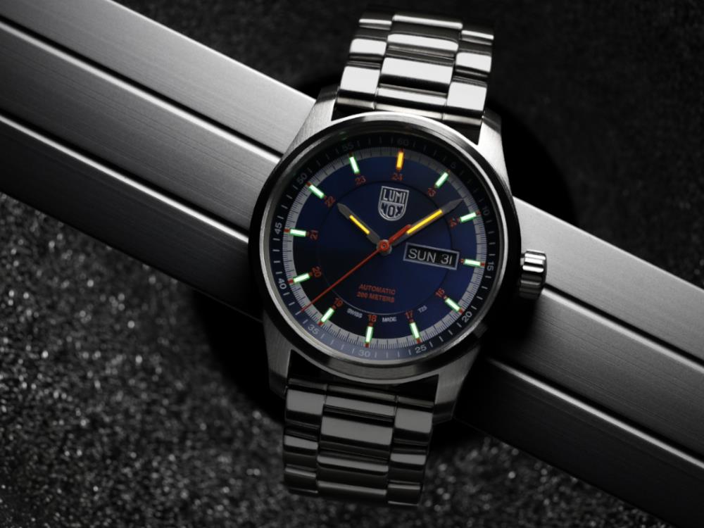 Luminox Atacama Field 1900 Series Automatik Uhr, SW 220-1, Blau, XL.1904