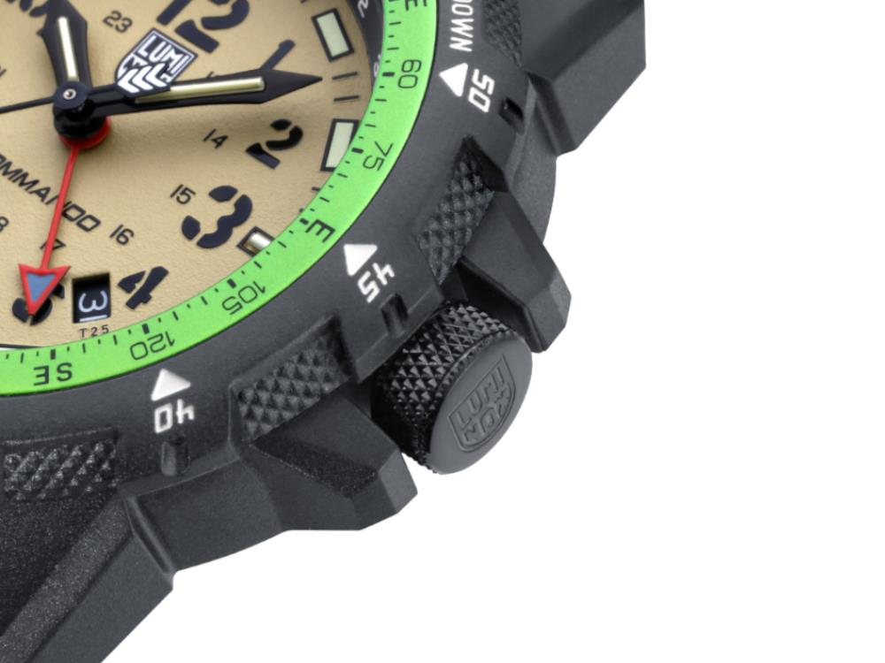 Luminox Commando Raider 3300 Series Quartz Uhr, Beige, 46 mm, XL.3337