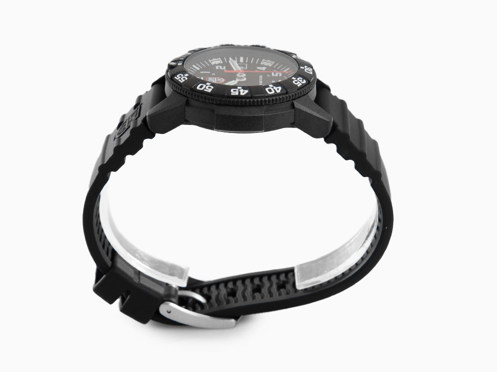 Luminox Leatherback Sea Turtle Quartz Uhr, Schwarz, Kohlenstoff, 39mm, 10 atm