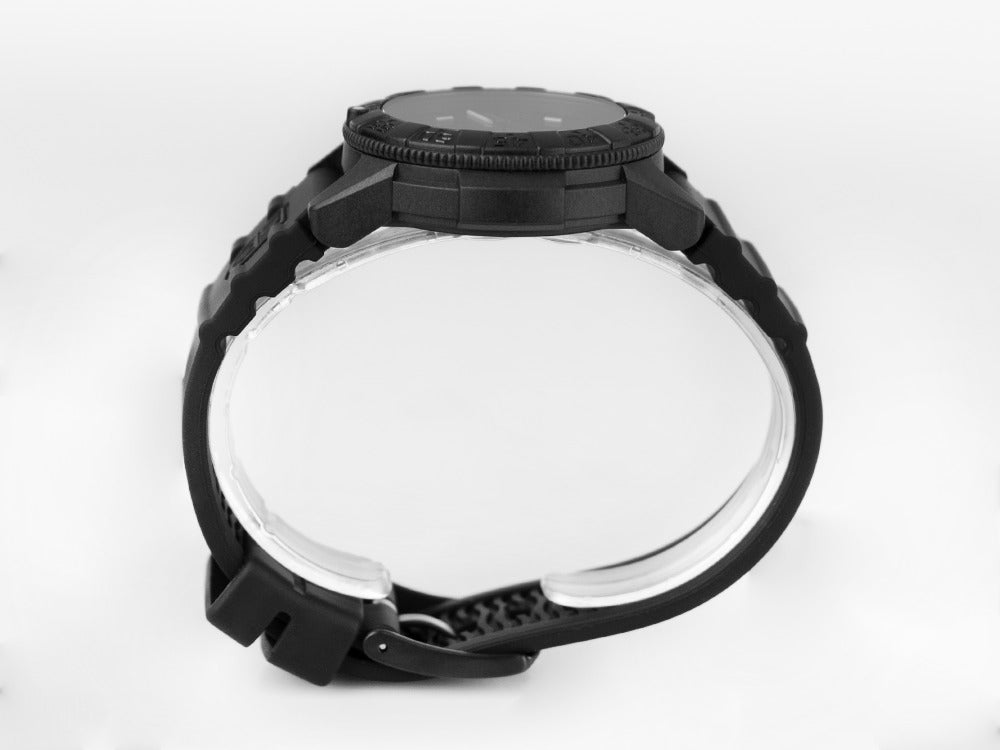 Luminox Leatherback Sea Turtle Quartz Uhr, Schwarz, Kohlenstoff, 39mm, 10 atm
