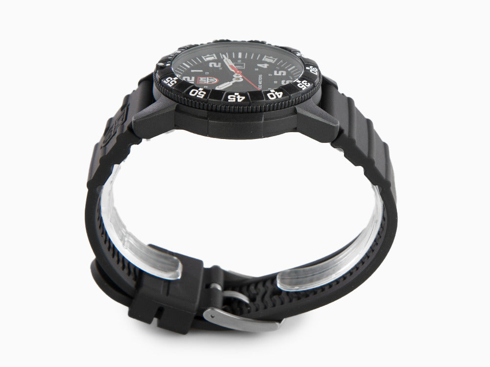 Luminox Leatherback Sea Turtle Giant Quartz Uhr, Schwarz, Kohlenstoff, 44mm