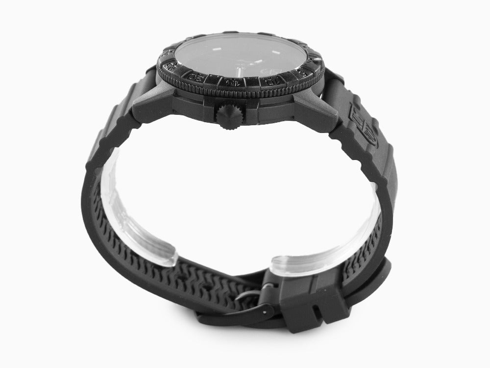 Luminox Leatherback Sea Turtle Giant 0320 Quartz Uhr, Schwarz, Kohlenstoff, 44mm