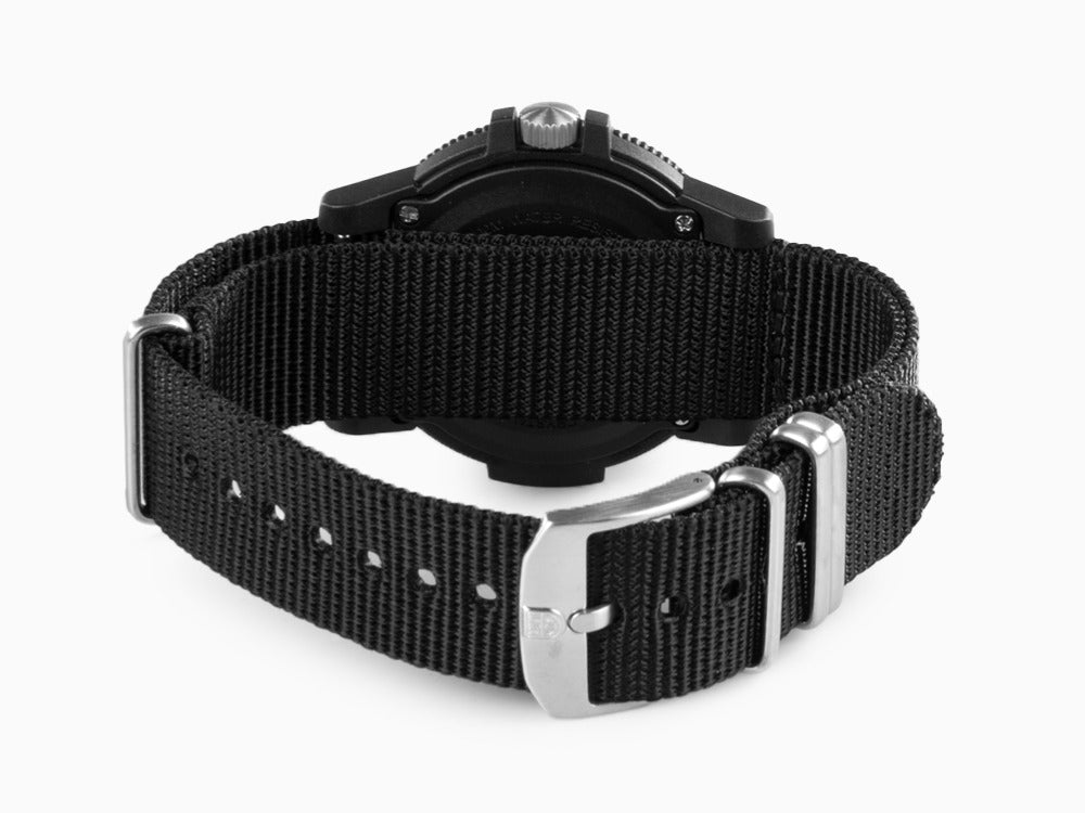 Luminox Sea Turtle Giant Quartz Uhr, Grün, Kohlenstoff, 44 mm, 10 atm, Tag