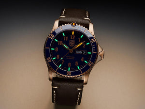 Luminox Sport Timer Automatik Uhr, SW 220, Blau, Limitierte Edition, XS.0923.SET