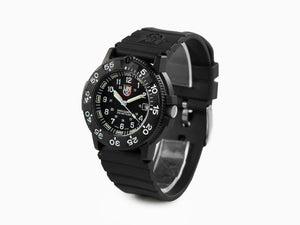 Luminox Sea Navy Seal Quartz Uhr, Kohlenstoff, Schwarz/Weiss, XS.3001