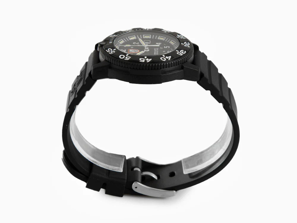 Luminox Sea Navy Seal Quartz Uhr, Kohlenstoff, Schwarz/Weiss, XS.3001