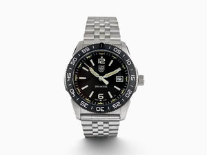 Luminox Sea Pacific Diver Ripple Collection Quartz Uhr, Schwarz, 39 mm, XS.3122M