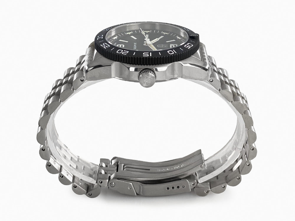 Luminox Sea Pacific Diver Ripple Collection Quartz Uhr, Schwarz, 39 mm, XS.3122M