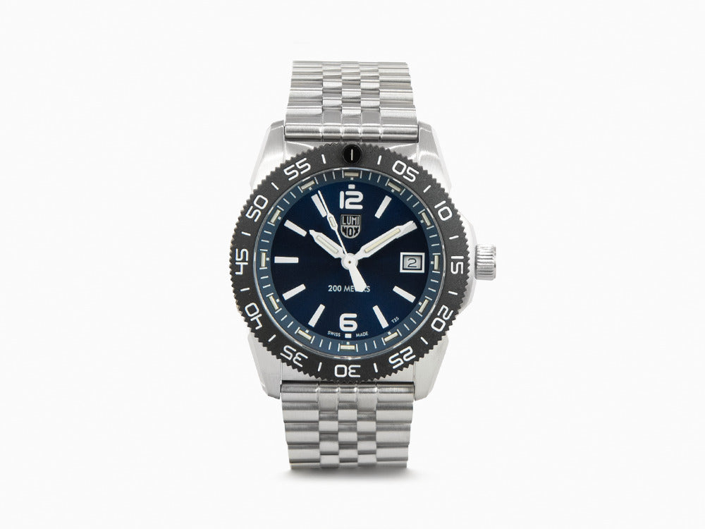 Luminox Sea Pacific Diver Ripple Collection Quartz Uhr, Blau, XS.3123M.SET