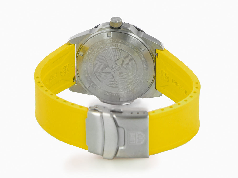 Luminox Sea Pacific Diver Quartz Uhr, Gelb, 44 mm, Tag, XS.3125.SET