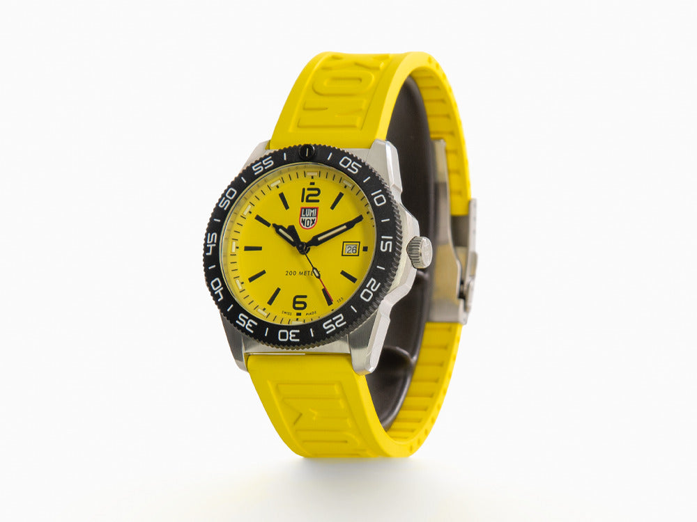 Luminox Sea Pacific Diver Quartz Uhr, Gelb, 44 mm, Tag, XS.3125.SET