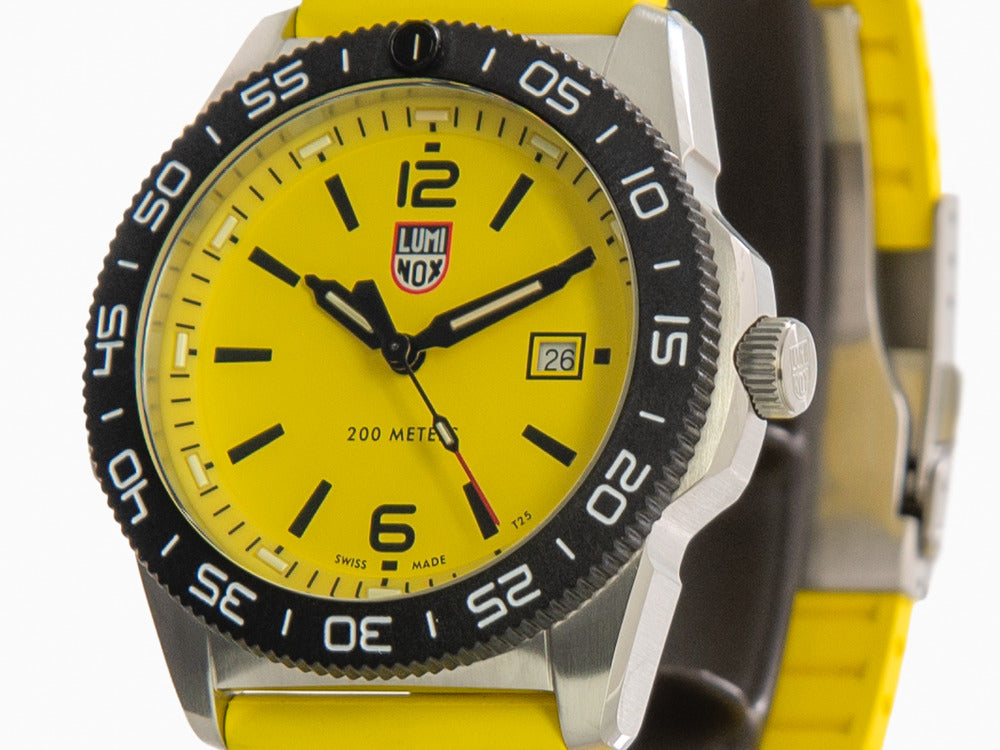 Luminox Sea Pacific Diver Quartz Uhr, Gelb, 44 mm, Tag, XS.3125.SET