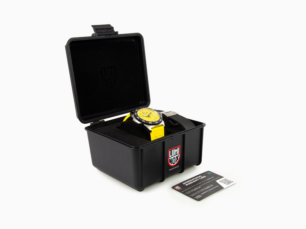 Luminox Sea Pacific Diver Quartz Uhr, Gelb, 44 mm, Tag, XS.3125.SET