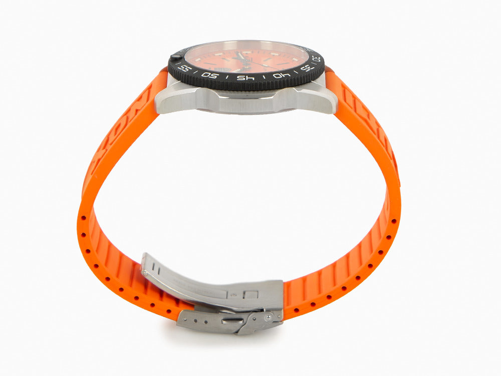 Luminox Sea Pacific Diver Quartz Uhr, Orange, 44 mm, Tag, 20 atm, XS.3129