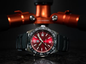 Luminox Sea Pacific Diver Quartz Uhr, Rot, 44 mm, Tag, 20 atm, XS.3135