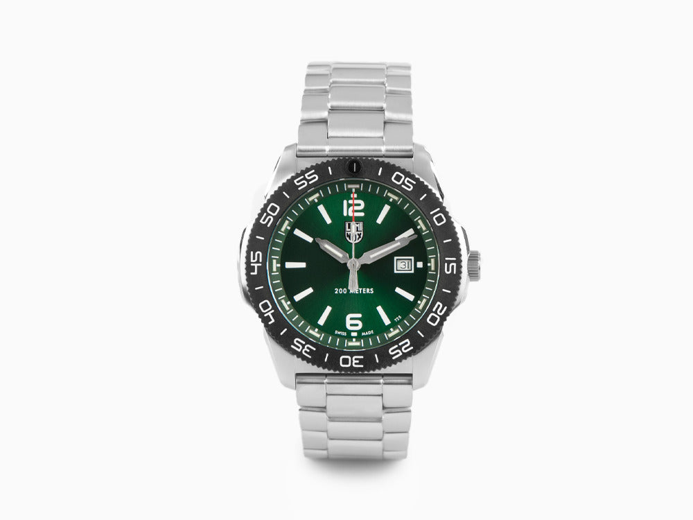 Luminox Sea Pacific Diver Quartz Uhr, Grün, 44 mm, Tag, 20 atm, XS.3137