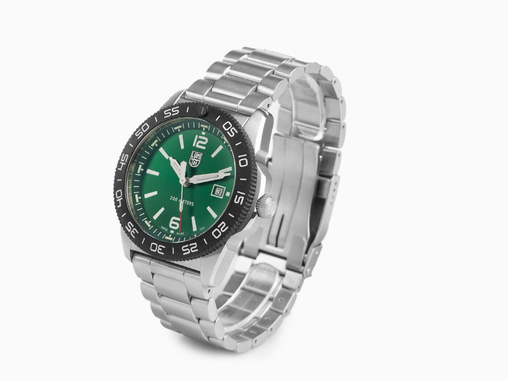 Luminox Sea Pacific Diver Quartz Uhr, Grün, 44 mm, Tag, 20 atm, XS.3137