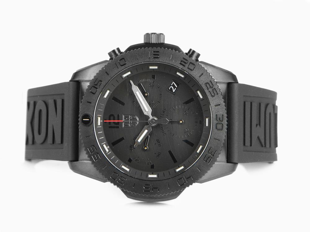 Luminox Sea Pacific Diver Quartz Uhr, Schwarz, 44 mm, Tag, 20 atm, XS.3141.BO