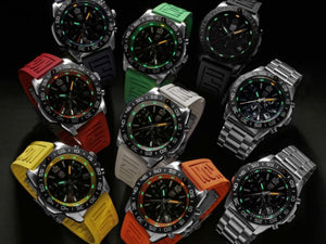 Luminox Pacific Diver Quartz Uhr, CARBONOX, Schwarz, 44 mm, 20 atm, XS.3142
