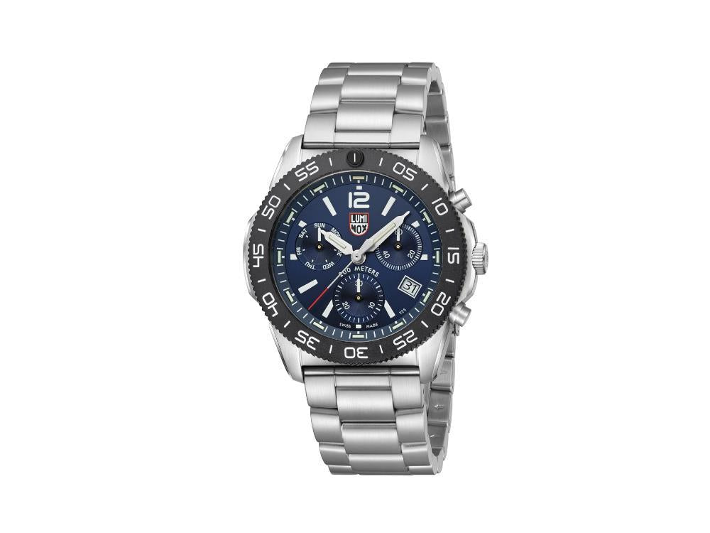 Luminox Pacific Diver Quartz Uhr, CARBONOX, Blau, 44 mm, Tag, 20 atm, XS.3144