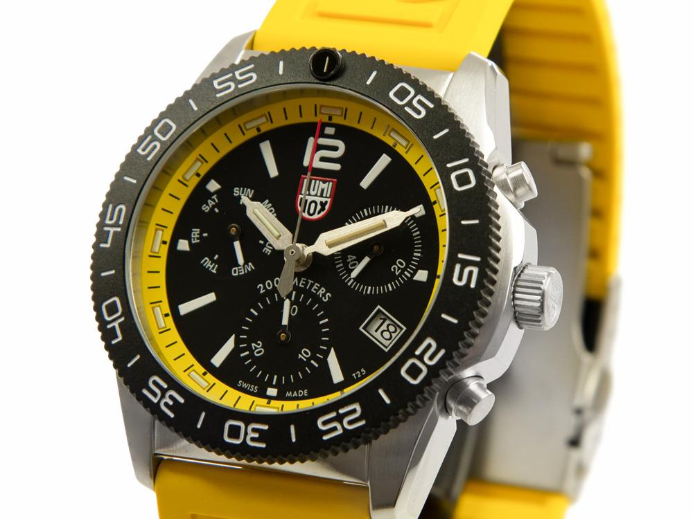Luminox Pacific Diver Quartz Uhr, CARBONOX, Schwarz, 44 mm, 20 atm, XS.3145