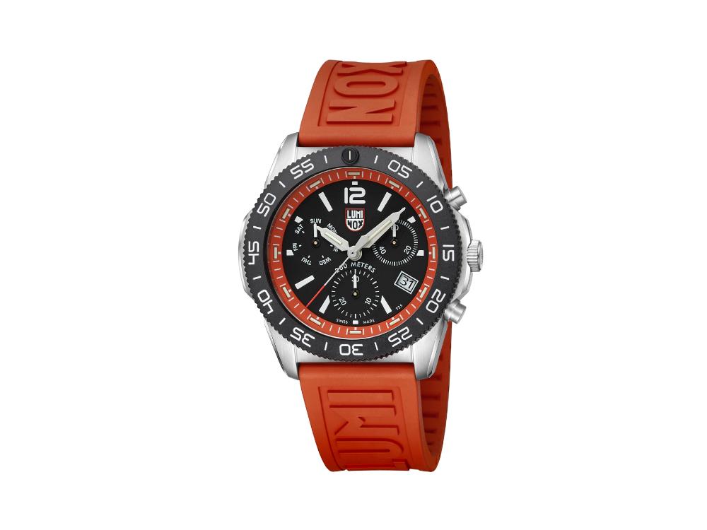 Luminox Pacific Diver Quartz Uhr, CARBONOX, Schwarz, 44 mm, 20 atm, XS.3149